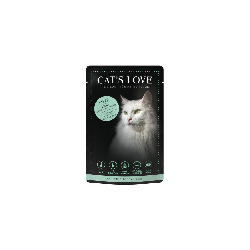 cat's love umido tacchino per gatto