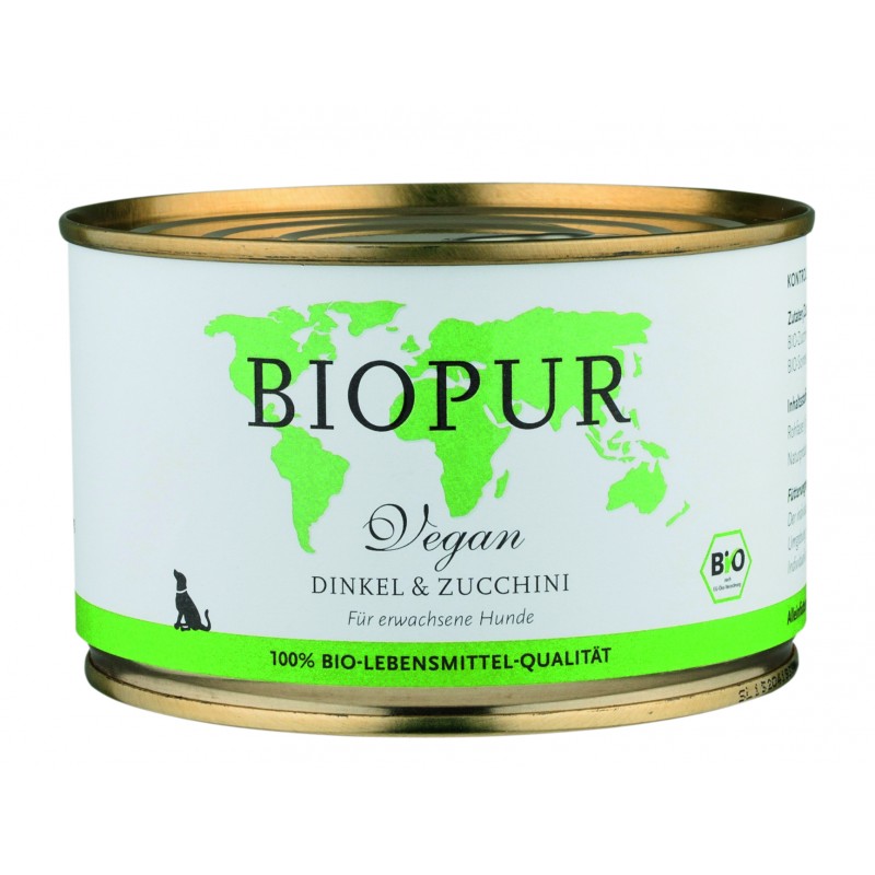 biopur umido vegan per cane e gatto