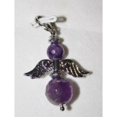 ciondolo angelo ametista
