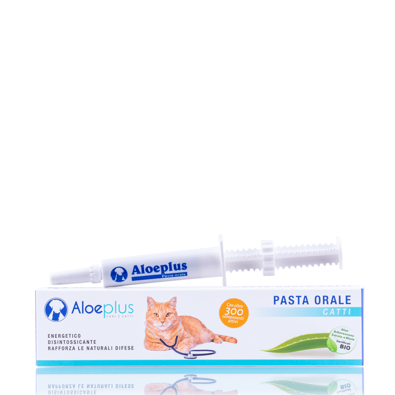 pasta orale gatto aloe