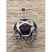 Genesa Crystal with Amethyst