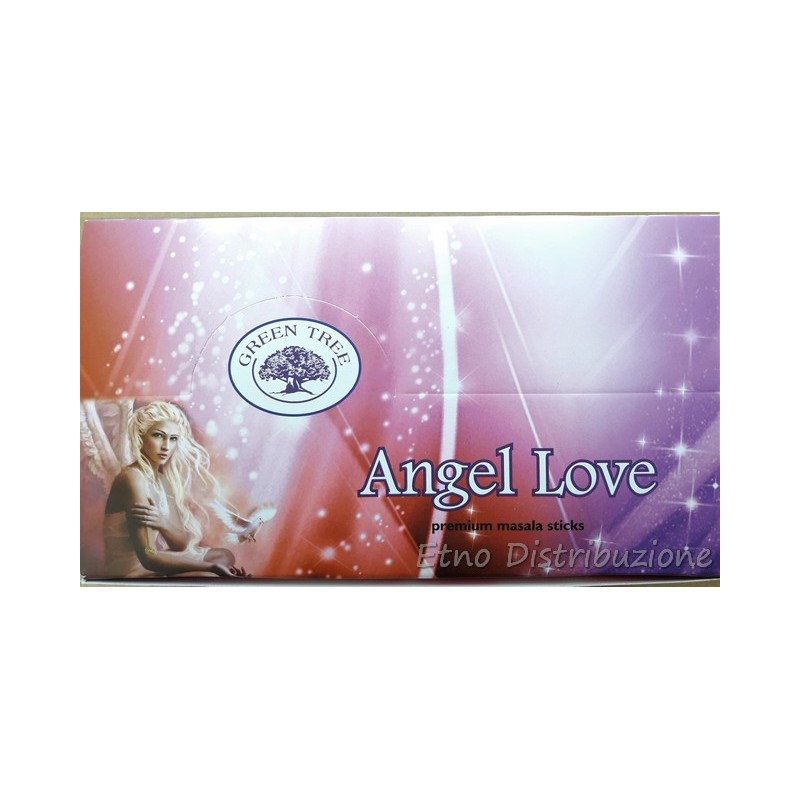 green tree love angel incenso